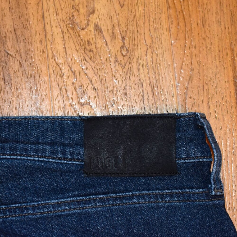Paige Men's Federal Blue Denim Jeans Sz 38 - Picture 10 of 11